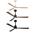 wooden ceiling fan